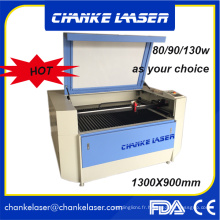 Machine de gravure laser de plaque signalétique acrylique Ck1290 100W